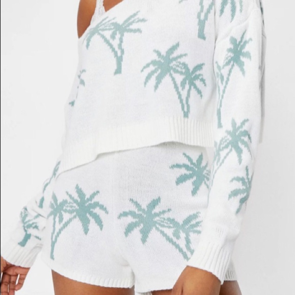 Sweater and Shorts Lounge Set